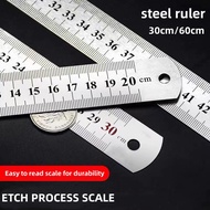 15cm 20cm 30cm 60cm Stainless Steel Iron Ruler Ruler Stainless Ruler Craftsman Ruler