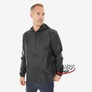 Windproof and waterproof half-zip hiking jacket
