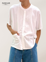 (PAINKILLER) TUBA SS TEE (WH05) / เสื้อยืด เสื้อผ้าผู้ชาย แฟชั่นผู้ชาย เพนคิลเลอร์ / Fashion menswea