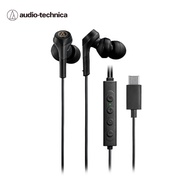 audio-technica鐵三角ATH-CKS330NC USB Type-C™耳塞式降噪耳機/ 黑