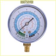 RUN New Air Conditioner R404 R134A R22 Refrigerant Low Pressure Gauge PSI KPA Blue