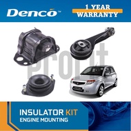 1Y Warranty Proton Savvy 1.2 Auto Manual Denco Engine Mounting Set