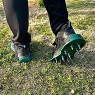 RunSabai Lawn Spike Shoes Lawn Aerator Shoes Lawn Spike Sandals Garden Yard Lawn Aerator Shoes Grass