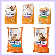 Club 4 Paws Premium Cat Food 14kg FREE 1.5kg Club 4 Paws