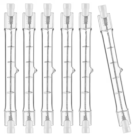 Innovative! R7S Halogen Light Bulb 118mm 200W 230V Halogen Rod R7S Halogen Bulb R7S Dimmable Halogen