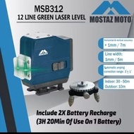 Laser 12 Line Laser Leveling MAB312 Green line
