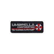 Patch Umbrella Corporate Tab Resident Evil Biohazard Embroidery Repro Cosplay Movie Video Games