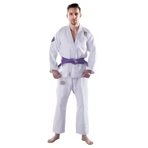 Brazilian Jujutsu Suit Set without Belt Embroidery Karate Taekwondo Brazilian Jujutsu GI MMA BJJ GI 