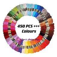 DMC Cross Stitch Embroidery Thread / DMC Benang Sulam Cross Stitch / DMC 十字绣花线 (1 PC)