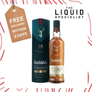 Glenfiddich 18 Year Old Single Malt Scotch Whisky - 70cl