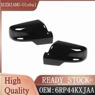 1 Pair Side Rearview Mirror Cover Cap Trim Glossy Black ABS 6RP44KXJAA 6RP45KXJAA Fit for Dodge Ram 