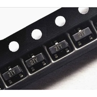 2TY S8550 MMBT8550 KST8550S PNP TRANSISTOR 40V 25V 0.5A 500mA C8550 SOT-23 SMD