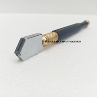 PISAU POTONG KACA TEBAL HITAM ALAT PEMOTONG KACA TEBAL GLASS CUTTER MATA POTONG KACA BKLACK