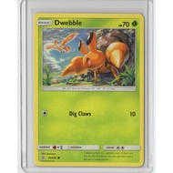 Pokemon Card English Unified Minds 2019 Dwebble Normal and Reverse Holo 010/236