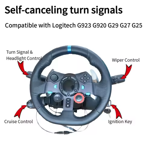 For Logitech G29 G923 Automatic Rebound Combination Switch Cruise Key Simulation Peripheral