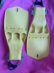 Scubapro Jetfin 黃色潛水蛙鞋 XL size