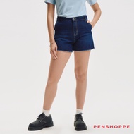 Penshoppe Shorts with Frayed Hem For Women Shorts for Women