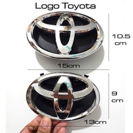 <Toyota logo> Shop specializes in replacement logos for chrome-plated and black Toyota cars. 13cm an