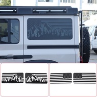 For Ineos Grenadier 2020 2021 2022 2023 2024 PVC Car Exterior Rear Side Window Glass Sticker Car Acc