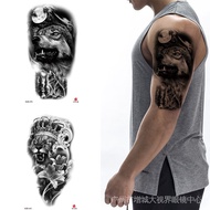 Small Full Arm Tattoo Decal Arm Tattoo Sticker Tiger Head Snake Tattoo Sticker Waterproof Tattoo Sti