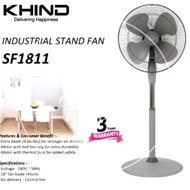 KHIND INDUSTRIAL STAND FAN 18 INCH / 4 BLADES SF1811