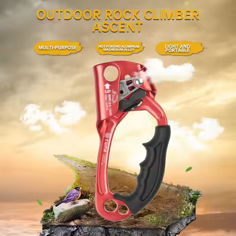 Climbing Hand Ascender;Outdoor Mountaineering Ascender,right hand ascender,rope climber,outdoor moun