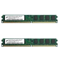 4GB 2x 2GB DDR2 667MHz PC2-5300U 240Pin Desktop Memory DIMM Memory RAM Micron ZT