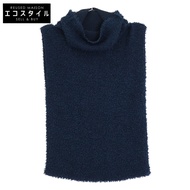 MI/Issey Miyake 海軍藍 MI33-FJ618 高領無袖襯衫 - [二手]