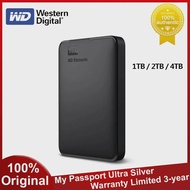 WD | WD Western Digital Mobile Hard Disk 6TB 5TB 4TB 2TB 1TB External HDD 2.5" Hard Drive Large-capa