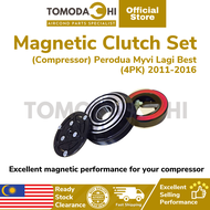 (Ready Stock) Car Aircond Magnetic Clutch Pully Set (Compressor) Perodua Myvi Lagi Best 2011-2015 4P