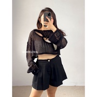 MDLV ~ Crop Hole 3 - Ventilated Baddie Style