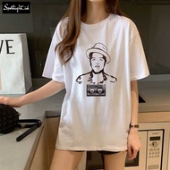 Spotlight_id - BRUNO MARS SILHOUETTE UNISEX COMBED 30S PREMIUM T SHIRT Women Men DISTRO T-SHIRT, BRU