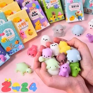 Mini Animal Squishy Toys Cute Squeeze Ball Toys Fidget Toys Pinch Kneading Toy Stress Reliever Toys