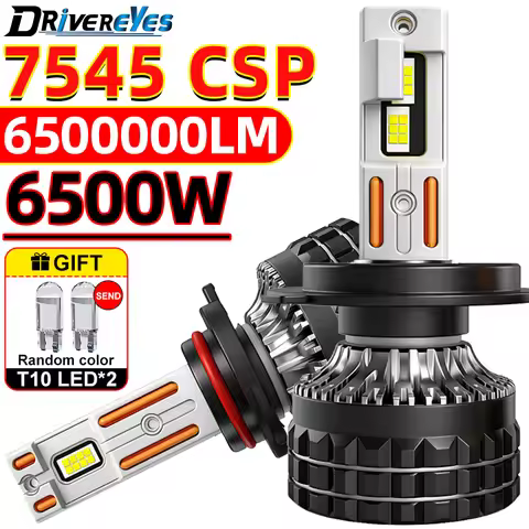 6500W K5C H7 H11 H4 LED Headlights H1 H8 H9 9005 HB3 9006 HB4 9012 HIR2 7545 CSP Canbus Car Lamp Fog