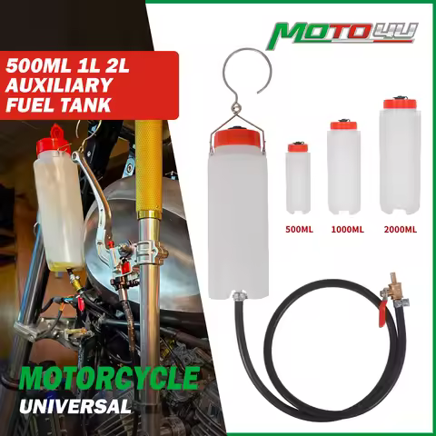 500ML/1000ML/2000ML Universal Motorcycle Repair Tool Kit Gas Container Auxiliary Fuel Tank