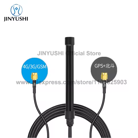 4G GPS Two in one 4G+GPS Antenna Active Omni Outdoor Waterproof FPR Antenna Signal Booster Amplifier