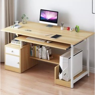 Multifunctional Wooden Computer Desk (90cm) Study Table PC Table Working Table Office Table Workstat
