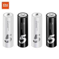 hot sale 4pcs Original Xiaomi 1.2V ZMI ZI7 ZI5 AAA 1800mah AA 700mAh Rechargeable Battery Ni-MH Batt