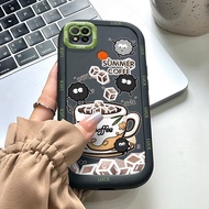 Case For Xiaomi Redmi 9C NFC 10A POCO C31 C3 Summer Coffee Phone Silicone Shockproof