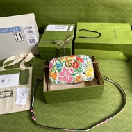 Dionysus Series Floral Print Chain Camera Bag
