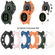 Soft TPU Case Cover For Garmin Forerunner 255 Slim Watch Screen Protector