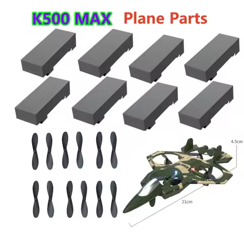 K500MAX K500 MAX Remote Control RC Plane Aircraft Airplane Spare Accessories Part 3.7V 500Mah Screen