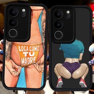 Black Casing for VIVO Y81s V27 Y100 Y29 V40 Lite Y19S V29E V29 Pro Y300 Y200e V27E Y81 5G H130 Sexy 