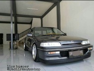 Lips Bumper bahan karet Honda civic Grand civic Lx bentuk lips L tinggi 10cm 7cm 5cm