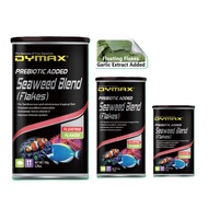Dymax Seaweed Blend Fish Food Floating Flakes (Prebiotic Added) for Tropical Fish