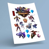 MOBILE LEGEND2 DESIGN CUSTOM NAME & AGE [JPEG FORMAT/FILE] [CAKE TOPPER] [PRINT SENDIRI/PRINT YOURSE