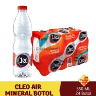 Cleo Air Murni 550 ml 1 pack isi 24 botol