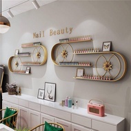 Iron Shelf Shelf Glue Shelf Nail Shop U-Shaped Wall-Mounted Shelf Shelf Nail Display Nail Polish