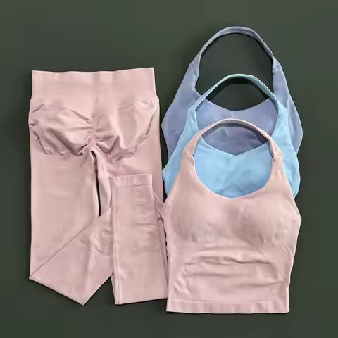 2 Pieces Sportswear Women Yoga Set Gym Clothes Sportswear Yoga Suits Fitness Set Tracksuits Sports T