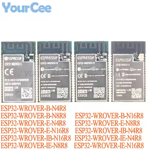 5pcs/1pc ESP32-WROVER-IE ESP32-WROVER-IB ESP32-WROVER-B -E ESP32 4MB 8MB 16MB Dual Core WiFi Wireles